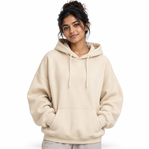 Sudadera con capucha extragrande para mujer que proporciona movimiento cómodo, tela de primera calidad y ajuste espacioso para un estilo de vida informal y ropa de ocio. - Product Image 5