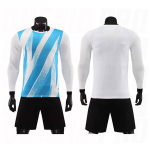 Conjunto de Uniforme de Fútbol Personalizado Premium para Niños y Adultos, Personalizado 23-24, para Niños y Hombres, Estampado, Manga Larga, Traje Deportivo - Product Image 1