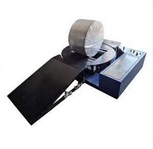 Máquina Envolvedora Semiautomática Pequeña para Envolver Bobinas de Cable, Palés y Rollos con Cinta y Film Estirable - Product Image 2