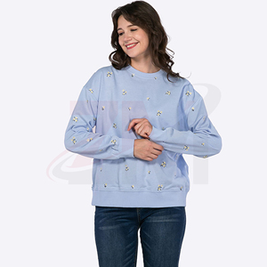 Sudadera estampada para mujer, top informal de moda con cuello redondo de primera calidad para uso diario y comodidad para el día a día - Product Image 5