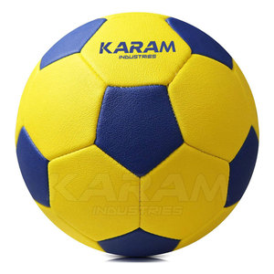 Ballons de handball professionnels en cuir PU durable, faible MOQ, pour l'entraînement et les matchs, destinés aux clubs sportifs. - Product Image 2