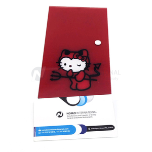 Últimas Bandejas de Acrílico Duraderas para Pestañas con Logotipo Personalizado Devil Kitty, Soporte para Pinzas y Pegamento para Organizador de Pestañas Postizas - Product Image 1