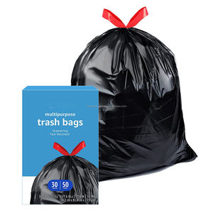 HDPE <b>Transparent</b> Drawstring <b>Bags</b> OEM Plastic Fruit and Vegetable Roll <b>Bag</b> From Manufacturer in Vietnam - Product Image 4
