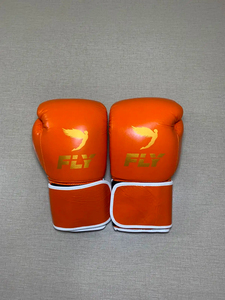Gants de boxe professionnels en cuir de vachette pur de haute qualité, respirants, avec sangle de poignet réglable, prix de gros RTS, les plus vendus - Product Image 2
