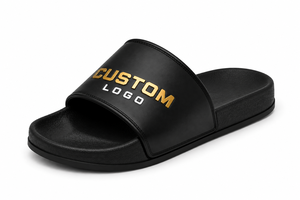 Sandalias Personalizadas con Logotipo para Hombre, Sandalias Negras al por Mayor, Calzado de Marca Privada OEM - Product Image 4