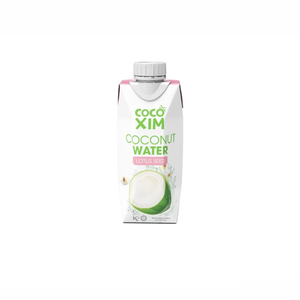 Agua de Coco Cocoxim al por Mayor con Loto 330ml, Bebida Natural de Coco, Precio Competitivo, Exportación - Product Image 1