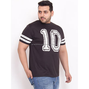 2024 Men's Crewneck <b>T</b> <b>Shirts</b> 100% Cotton Custom Wholesale Solid Curved Hem Ribbed Collar Tee - Product Image 2