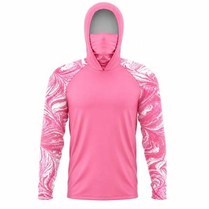 Sudadera con Capucha de Pesca para Hombre, Transpirable, Verde, Manga Larga, con Estampado por Sublimación, Protección UPF 50, Secado Rápido, Poliéster - Product Image 6