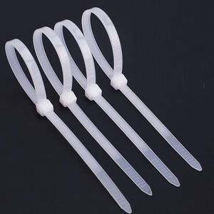 Attaches de câble en nylon 66 de haute qualité 4.8mm x 300mm blanc autobloquant solide et durable - Product Image 4