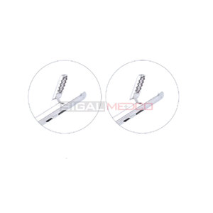 Pinces à dents inversées manuelles pour arthroscopie, instruments chirurgicaux médicaux, pour saisir et extraire les tissus, en acier inoxydable allemand durable - Product Image 6