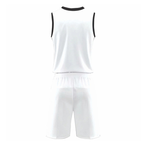 Ensembles d'uniformes de basketball d'hiver unisexes en polyester par sublimation, professionnels, doux, respirants, à séchage rapide, imprimés, sans manches - Product Image 4