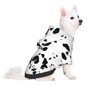 Custom <b>Printed</b> Dog Hoodies Pet Apparel Warm Cotton <b>Material</b> Classic Style MARGINAL SPORTS WEAR Brand Pullover Half Sleeves - Product Image 2