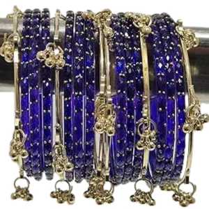 Nouveauté 2026 : Bracelets Ghungroo Jhumki dorés de haute qualité, style cachemire, brillants, pour mariages et soirées, prix de gros premium - Product Image 1