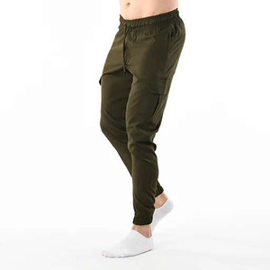 Pantalones Cargo de Alta Calidad para Hombre, Antiarrugas, con Cierre de Botón y Cordón, Estilo Casual, Bolsillos en la Cintura - Product Image 5