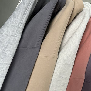 Custom Casual Men's Streetwear <b>Style</b> Fleece Hoodies Dual-<b>head</b> Zippers Eco-Friendly Breathable Fabric Offering Various - Product Image 6