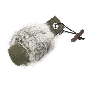 Sifflet de chasse recouvert de fourrure avec poignée en corde, accessoire de chasse portable, utilisation en extérieur, toutes saisons - Product Image 1