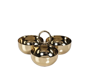 Unique Style Ramadan Decor Nut Server Dry Fruit Serving <b>Tray</b> Homeware Hotel Restaurant Steel Chocolate Bowl - Product Image 3