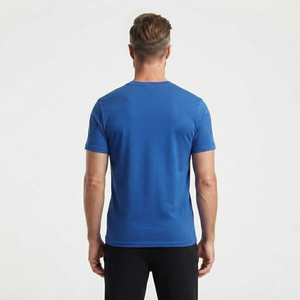 Camiseta informal de algodón suave para hombre, corte regular, camiseta informal para hombre, camiseta deportiva para hombre, tienda de camisetas. - Product Image 2