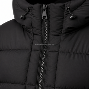 Vente en gros OEM – Manteau matelassé de luxe pour femme avec col en fausse fourrure, doudoune épaisse, export en vrac, personnalisation usine - Product Image 4