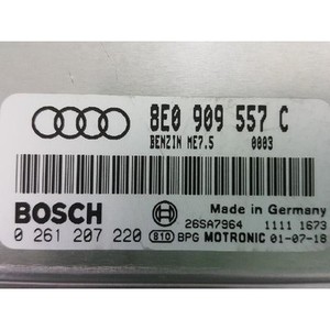 ECU และโมดูลคอมพิวเตอร์มือสองขนาด A4 รุ่น 8E0909557C - Product Image 4