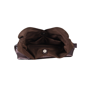 Women's Genuine Cowhide <b>Leather</b> Hobo Shoulder <b>Bag</b> Metallic Finish <b>Soft</b> Slouchy Tote Luxury Designer Large Capacity Handbag - Product Image 3