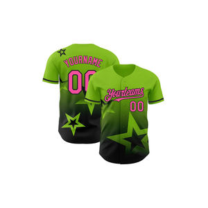 Nouveauté, maillot de baseball 100% polyester respirant, séchage rapide, doux et confortable, ensemble uniforme de softball, vêtements de sport sur mesure - Product Image 2