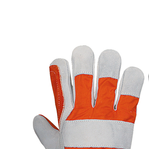 Leather Work <b>Gloves</b> Real Leather Working <b>Gloves</b> Latest Fashion Safety <b>Gloves</b> for Work Leather Safety Impact Resistant Safety - Product Image 6