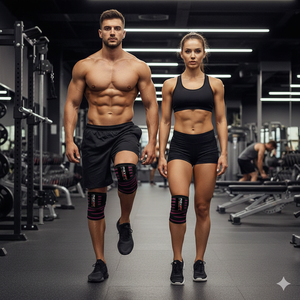 Bandes de compression élastiques Rexfit pour le powerlifting, soutien du genou pour la musculation et l'haltérophilie - Product Image 2