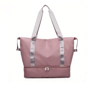 Bolsa de Viaje Impermeable, Simple, con Cierre, de Poliéster, para Deporte, Yoga, Gimnasio, con Correa para el Hombro - Product Image 2