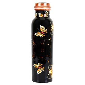 Botella de Agua de Plástico con Diseño Floral de 1000 ml, Tapa de Rosca, Libre de BPA, Revestimiento Anticorrosión, Ecológica, 100% Apta para Alimentos, Apta para Lavavajillas - Product Image 4