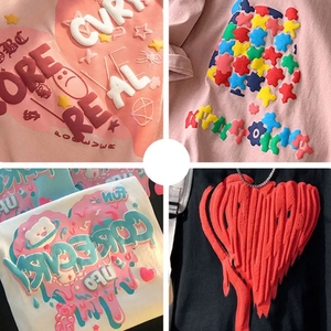 T-shirt unisexe de luxe personnalisé avec logo, écologique, à séchage rapide, en coton épais, coupe décontractée, vente en gros - Product Image 3