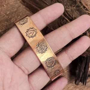 Pulseras de Cobre con Siete Chakras, Brazaletes Magnéticos de Cobre para Hombres y Mujeres, Pulsera Ajustable, Regalo Perfecto - Product Image 6
