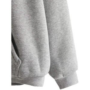 Fashion women hoodie pullover with drawstring long sleeve design and cozy fabric great for autumn daily casual wear layering - Product Image 6