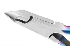 Coupe-cuticules à ressort en acier inoxydable, lame tranchante, ouverture large, outil professionnel durable pour les ongles épais - Product Image 3