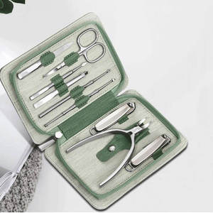Manicure Set 5 In1 Stainless Steel Nail Clipper Professional Portable Nail Care Kit Travel Accessories Pedicure Tools - Product Image 5