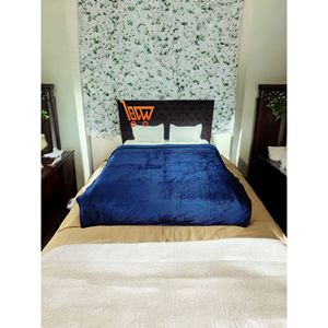 Manta de Cama Individual de Franela de Poliéster Suave y Cálida de Lujo de 1.1 KG para Camas Individuales - Product Image 2