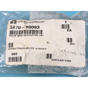 Vanne miniature régulatrice AMAT 3870-90093 1/8" - Équipements et pièces semi-conductrices de renommée mondiale à confiance - Product Image 4