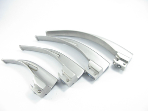 Set de Laringoscopio para Adultos con 5 Hojas Reutilizables de Acero Inoxidable, Mango Metálico, Uso Profesional Dental, Maquinaria Médica - Product Image 5