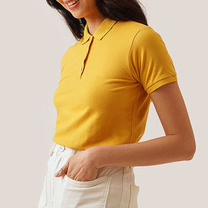 Nuevo Estilo 2026 Camiseta de Golf Personalizada para Mujer, Corte Ajustado, Cuello Tipo Blade, Camiseta de Manga Corta para Mujer, Polo de Alta Calidad para Hombre - Product Image 5