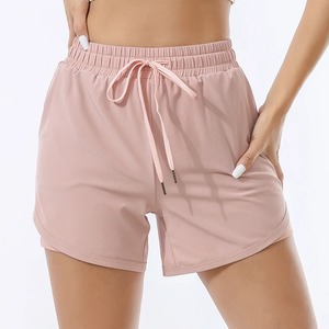 Shorts d'été décontractés taille haute pour femmes, respirants, légers, 100 % coton, écologiques, pour le quotidien et les activités de plein air - Product Image 6
