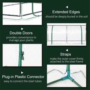 Copertura Compatta in PVC per Mini Serra da Giardino - Product Image 6