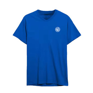 T-shirts décontractés pour hommes 100% coton, imprimés, col en V, légers, matière de qualité supérieure, coupe ample. - Product Image 3