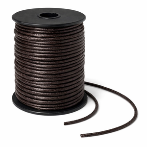 Brown Braided Packaging Rope Coil Polyester <b>Elastic</b> <b>Cord</b> for Wrapping Gift Basket Filling and Craft Packing - Product Image 2
