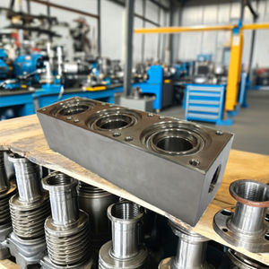 Nouveau composant hydraulique taïwanais - Pièces moteur 6HH1 - Acier inoxydable/acier au carbone - Filetage national - Filetage conique NPT - Utilisation industrielle - Product Image 1