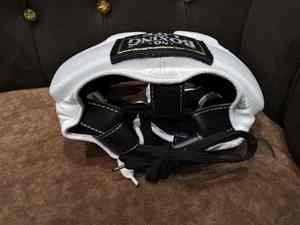 Protector de Cabeza de Boxeo Profesional, Equipo de Protección de Cuero Genuino, Cierre Ajustable con Gancho y Bucle, Equipo de Boxeo Deportivo para Hombres Adultos - Product Image 3