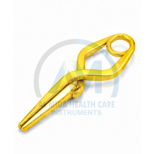 Al Mida Healthcare Surgical Clamp 60mm Length 22mm Loop Diameter Manual <b>Instrument</b> for Gynecology Surgery CE Certified - Product Image 3