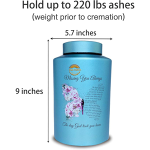 Premium Oak Cremation Urn with Decorative Finish Wooden Keepsake Urn for Memorial Collections Luxury Wooden <b>Ashes</b> urn - Product Image 2