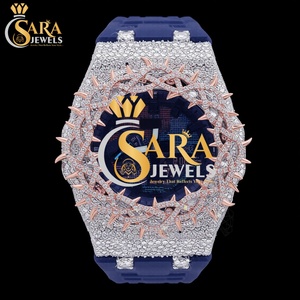 Montre de luxe en caoutchouc et moissanite pour le bureau, le sport et les occasions spéciales, disponible à l'exportation – Prix compétitif - Product Image 3