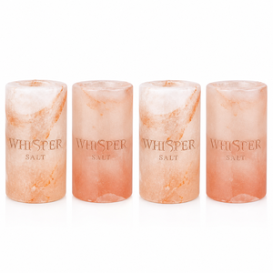 Juego de Vasos de Sal Rosa del Himalaya Whisper Salt |   Vaso de Tequila de Sal Natural Ecológico de Diseño Moderno |   Hecho a Mano - Product Image 1