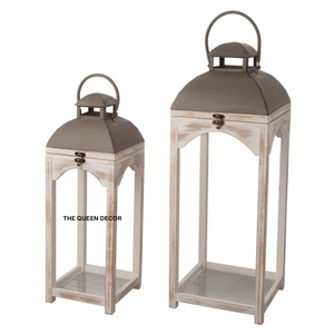 Producto de Alta Demanda: Portavelas de Concreto Único, Venta al por Mayor, Artículo Popular, Estilo Tradicional, Decoración para Eventos y Fiestas Navideñas, Linterna - Product Image 3